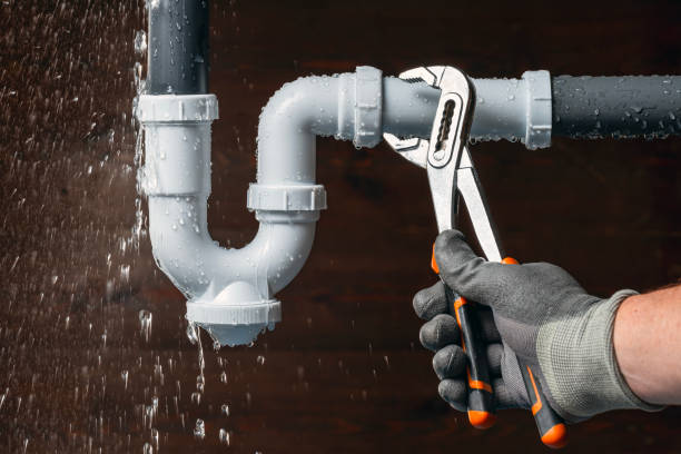 Professional Sewer Line Repair technician working in Brownstown, IN